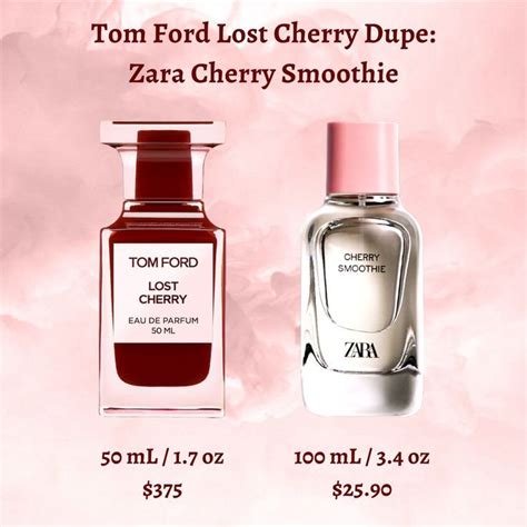 best tom ford perfume dupes|zara lost cherry dupe.